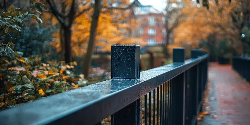 Czym wyczyścić metalowe ogrodzenie?