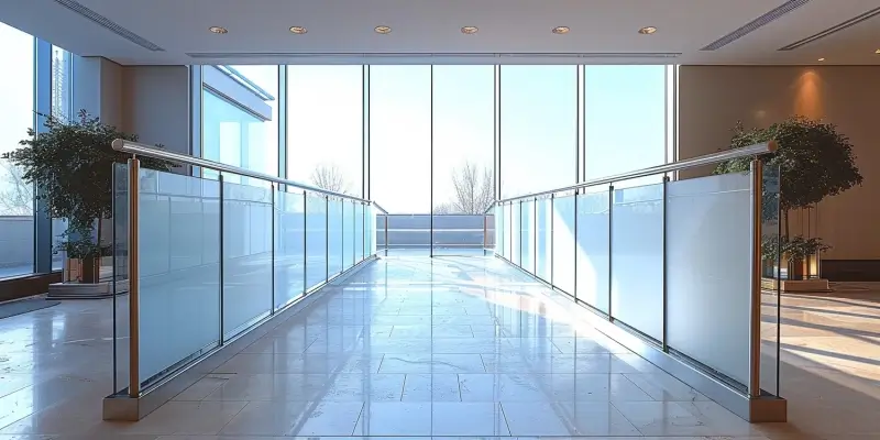 Jak myć szklane balustrady?